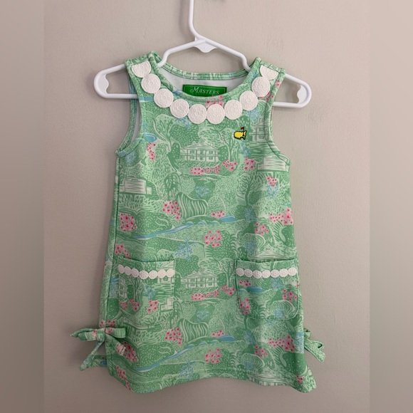 Masters Other - Masters Kids Green and Pink Dress
